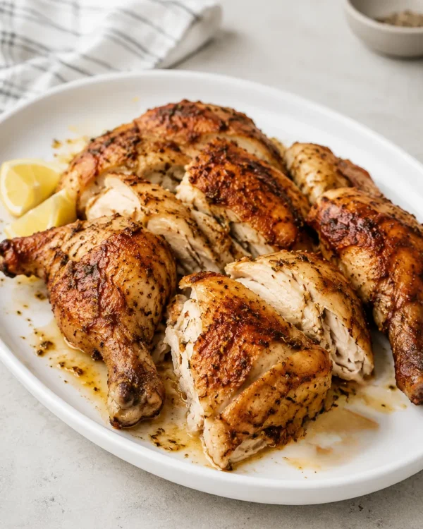 Air Fryer Frozen Whole Chicken (Juicy, Golden Skin)