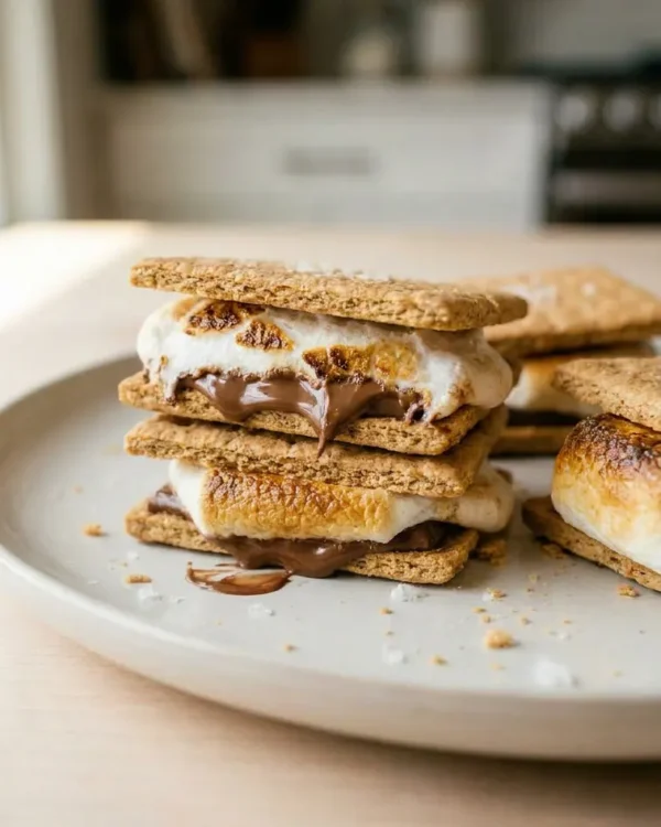 Air Fryer S’mores: Toasty Marshmallows, Melted Chocolate