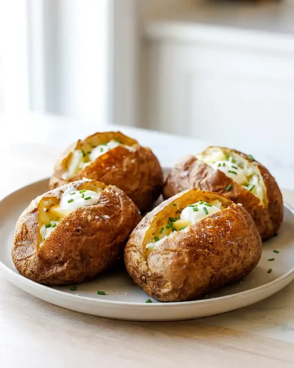 Air Fryer Baked Potatoes