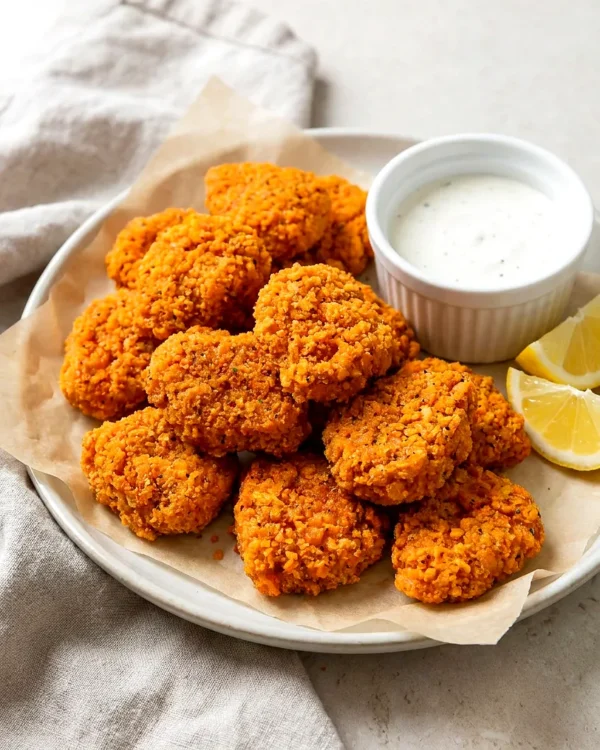 Air Fryer Spicy Chicken Nuggets – Crispy Panko in 10 Minutes