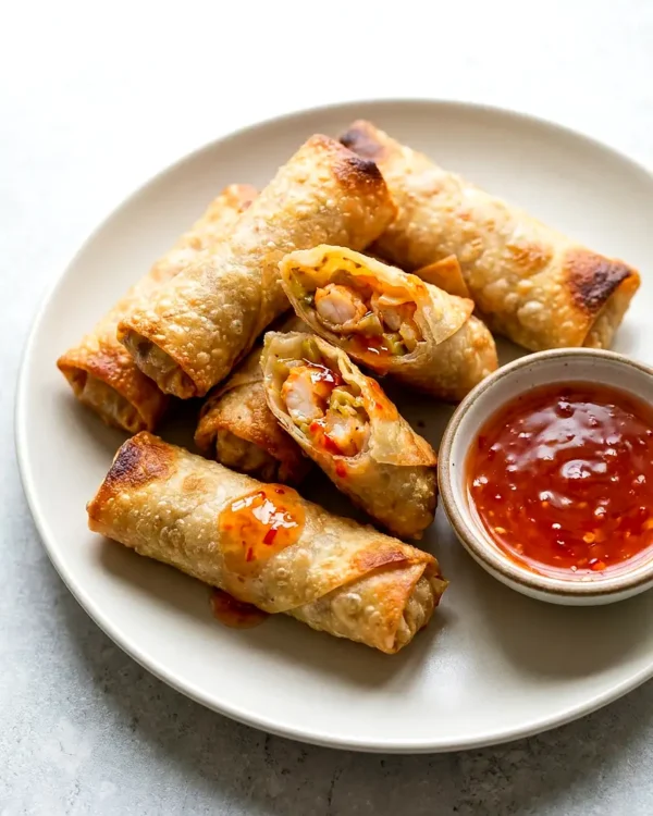Air Fryer Shrimp Egg Rolls