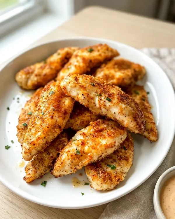 Air Fryer Chicken Tenders No Breading