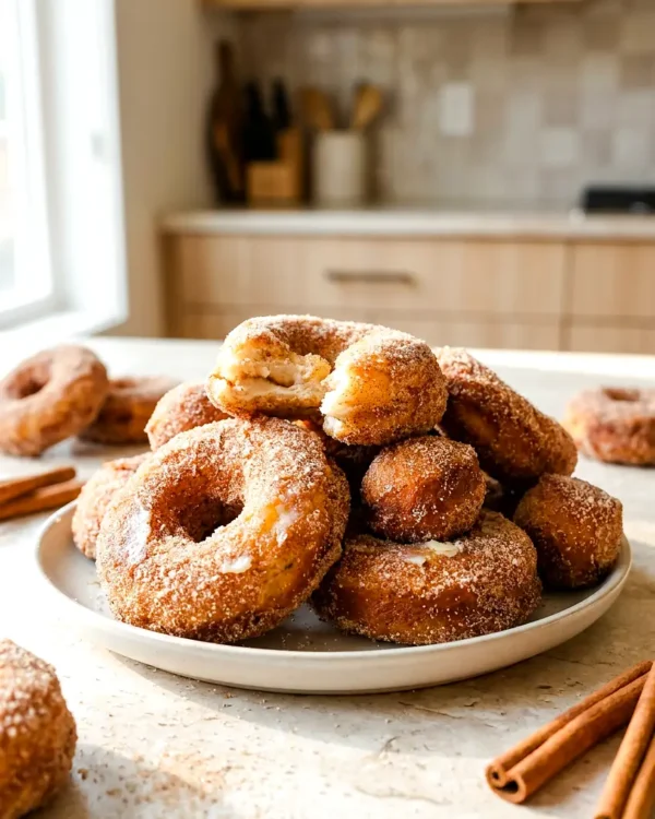 Air Fryer Cinnamon Sugar Donuts