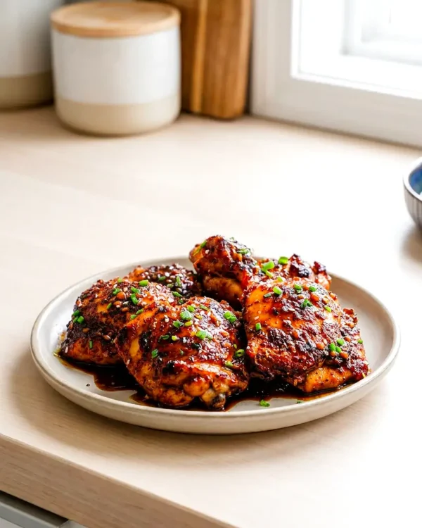Air Fryer Teriyaki Chicken Thighs