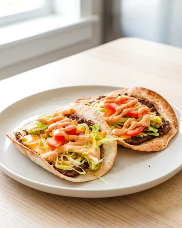 Air Fryer Smashburger Tacos