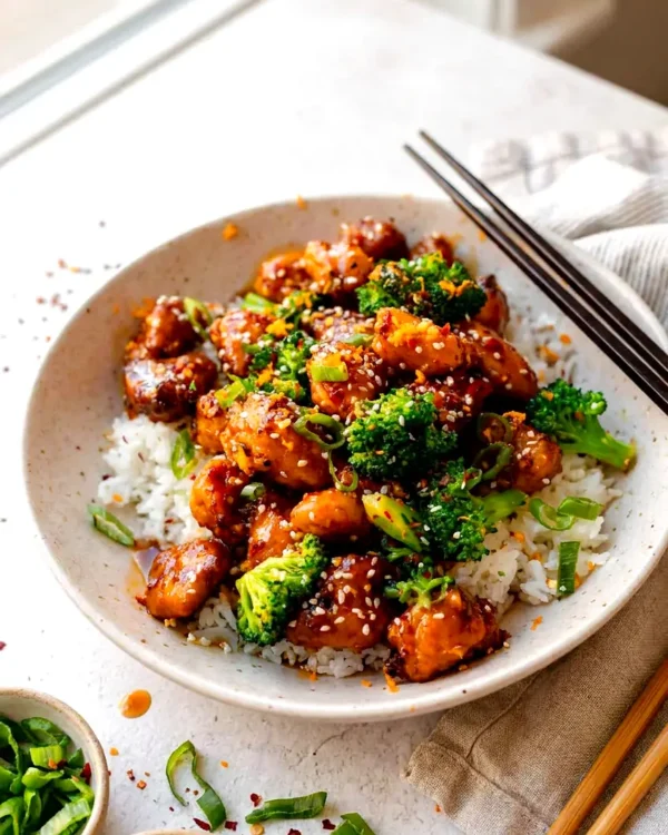 Air Fryer Orange Chicken